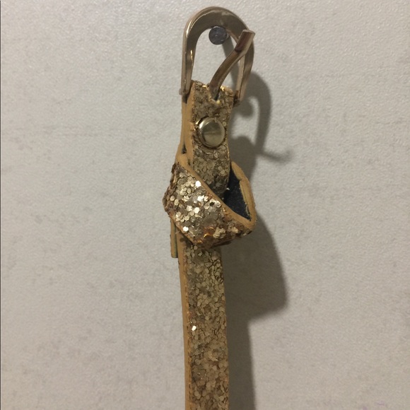 thin gold shimmery belt - Picture 8 of 8
